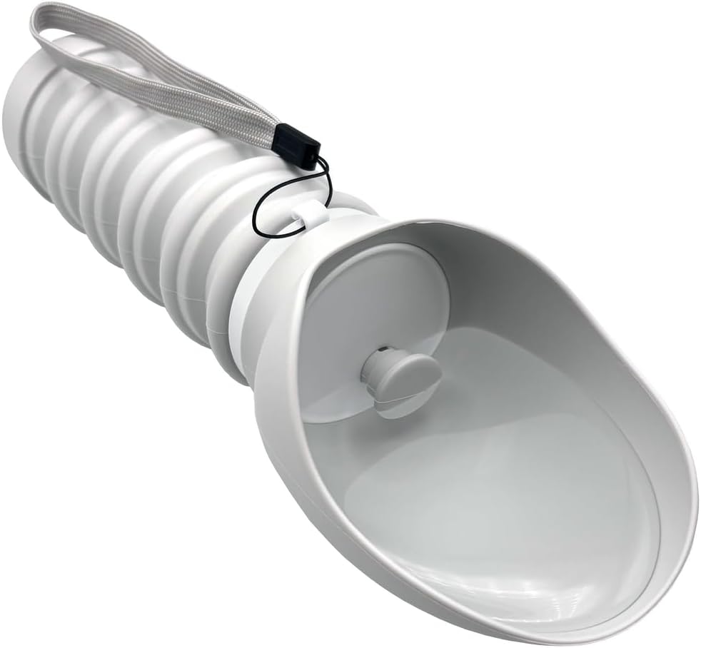 EZY DOSE Collapsible Pet Water Bottle, Portable Dog Water Dispenser for Travel, Leak-Proof, BPA-Free, Foldable Dog Water Bottle with Attached Bowl, Ideal for Hiking, Walking, and Outdoor Adventures