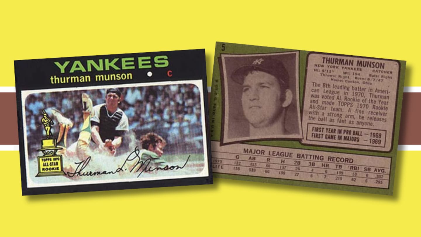 Five Things You Didn’t Know About The 1971 Topps Thurman Munson