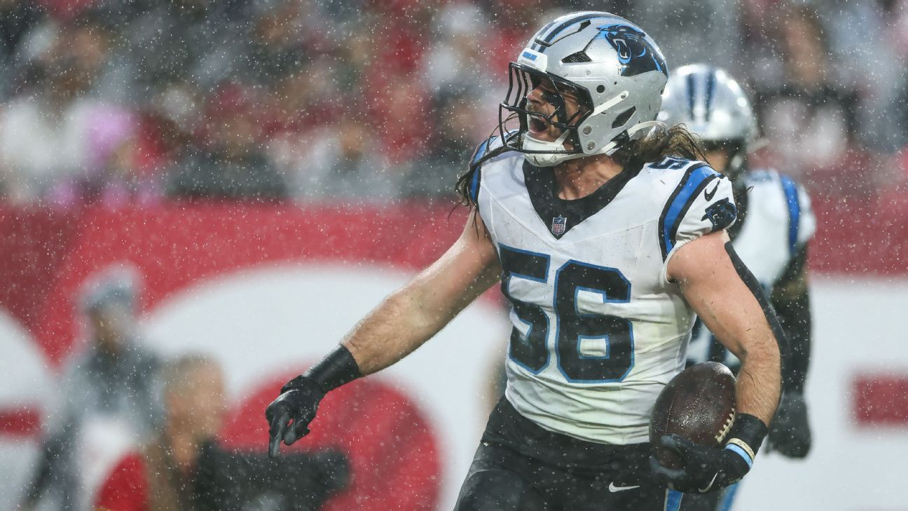 LB Christian Rozeboom leaves Panthers to sign with Buccaneers