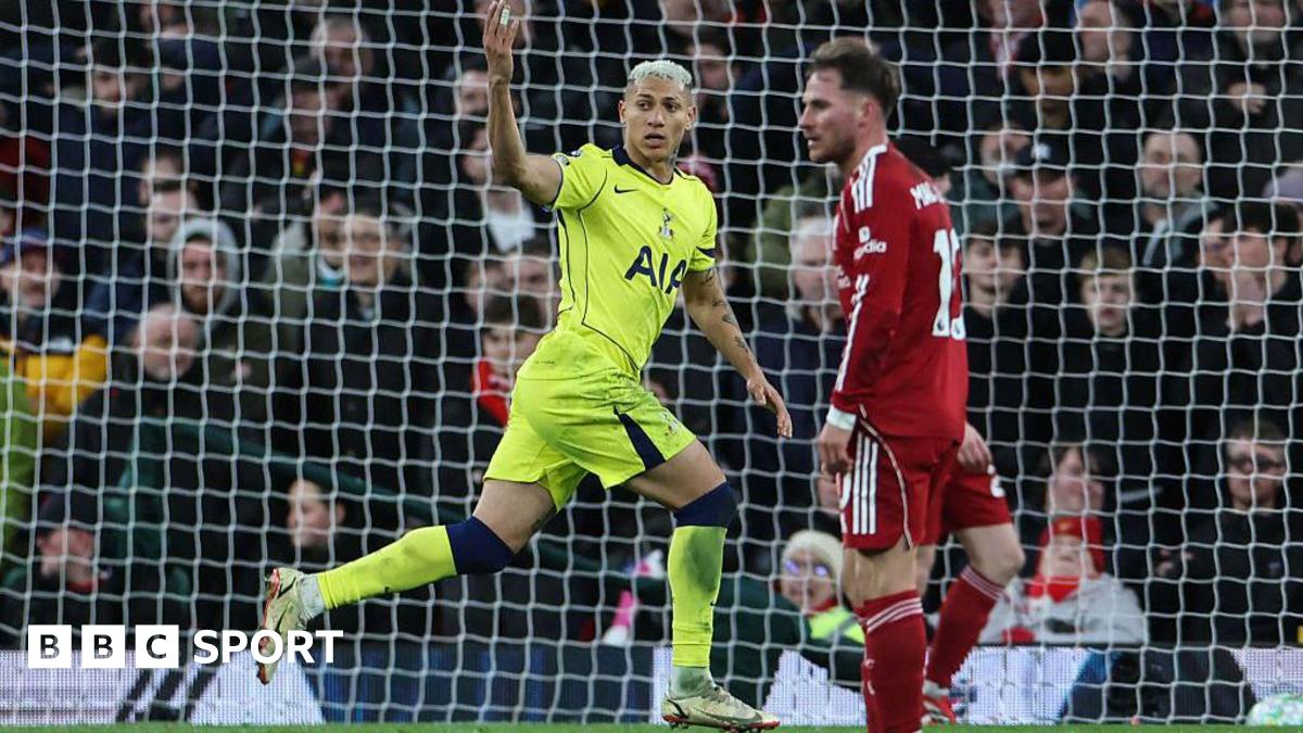 Liverpool 1-1 Tottenham Hotspur: Richarlison earns Spurs vital point