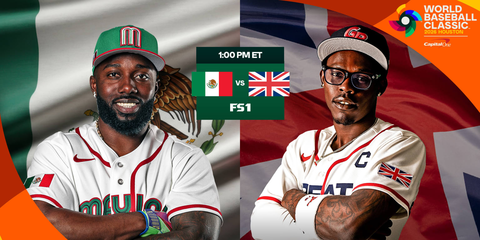Mexico vs. Great Britain in 2026 World Baseball Classic