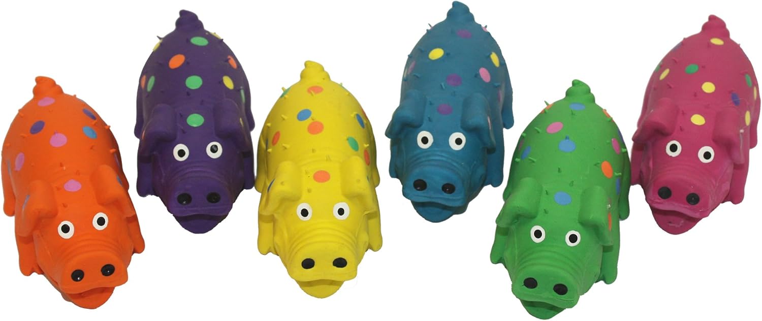 Multi Pet Dog Toy, Goblet Pig, Mini, Assorted Color, Count 1, Small