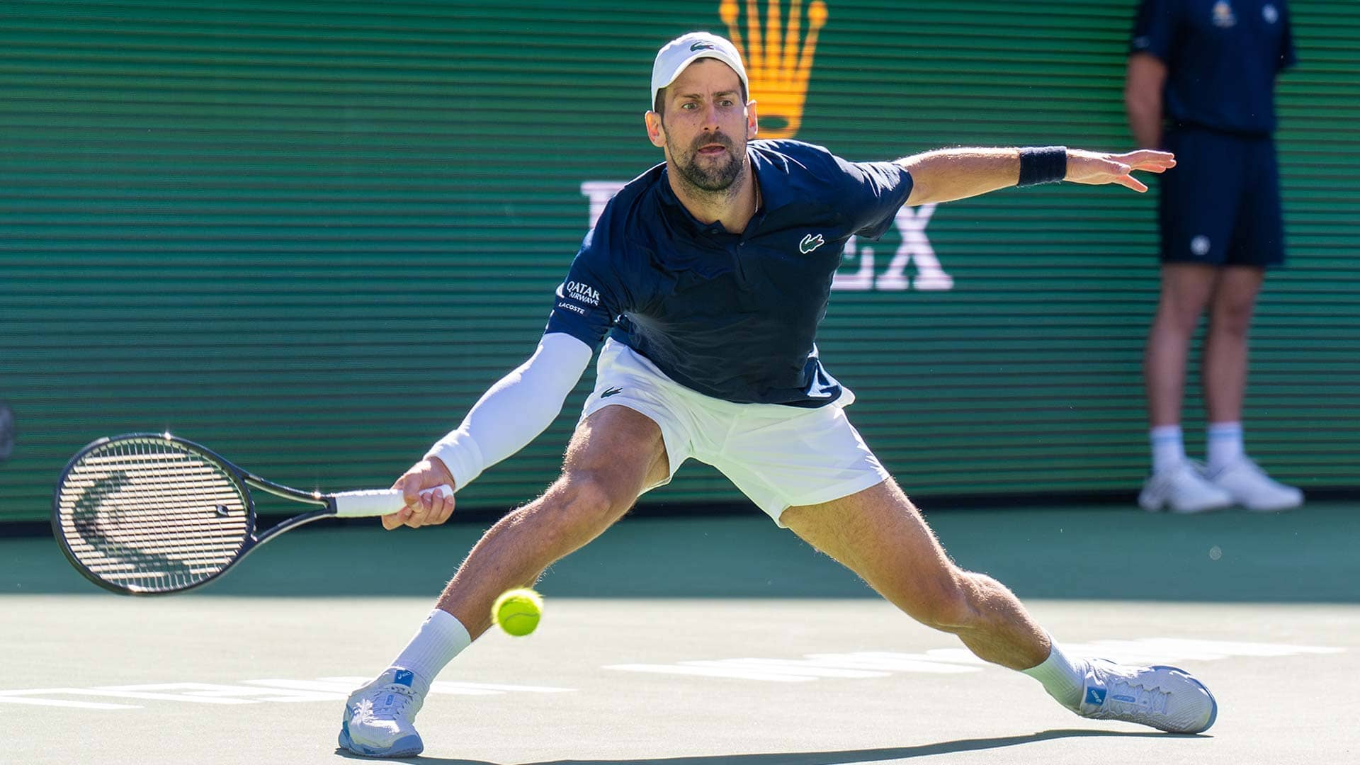 Novak Djokovic drops set but battles to opening Indian Wells victory | ATP Tour