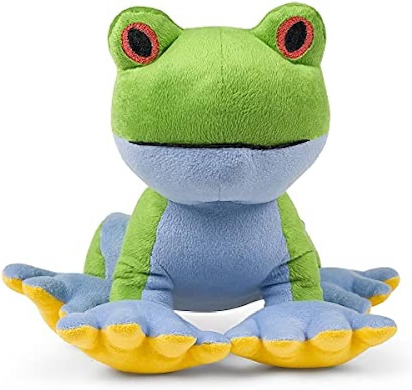 Petface Planet Plush Tree Frog Eco Friendly Dog Toy