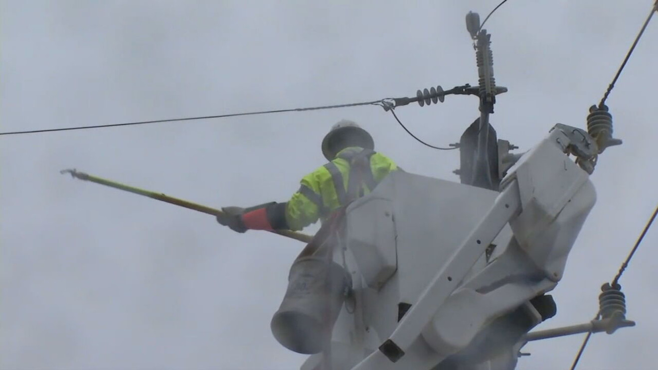 Power outages leave over 18,000 customers without power as cold front sweeps through