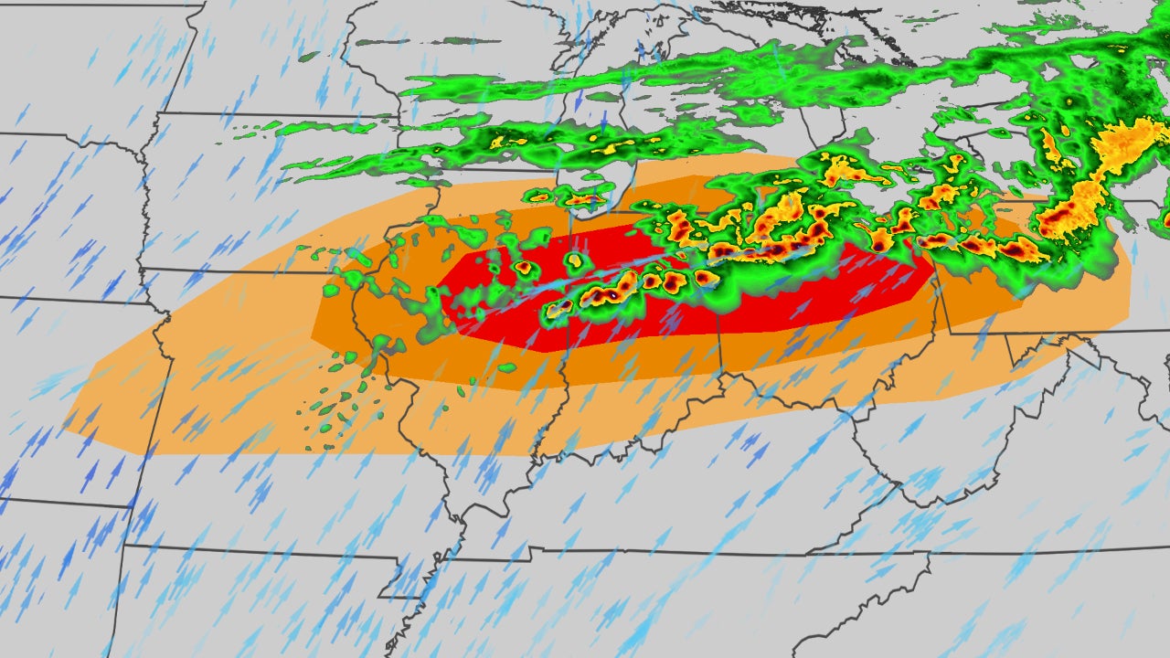 Severe Thunderstorms, Including Tornadoes, Likely In Midwest Thursday