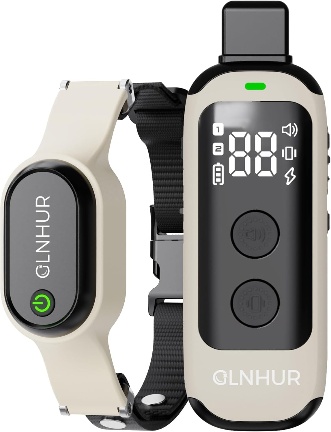 Shock Collar for Dogs – Waterproof Rechargeable Dog Electric Training Collar with Remote for Small Medium Large Dogs with Beep, Vibration, Safe Shock Modes (8-110 Lbs)