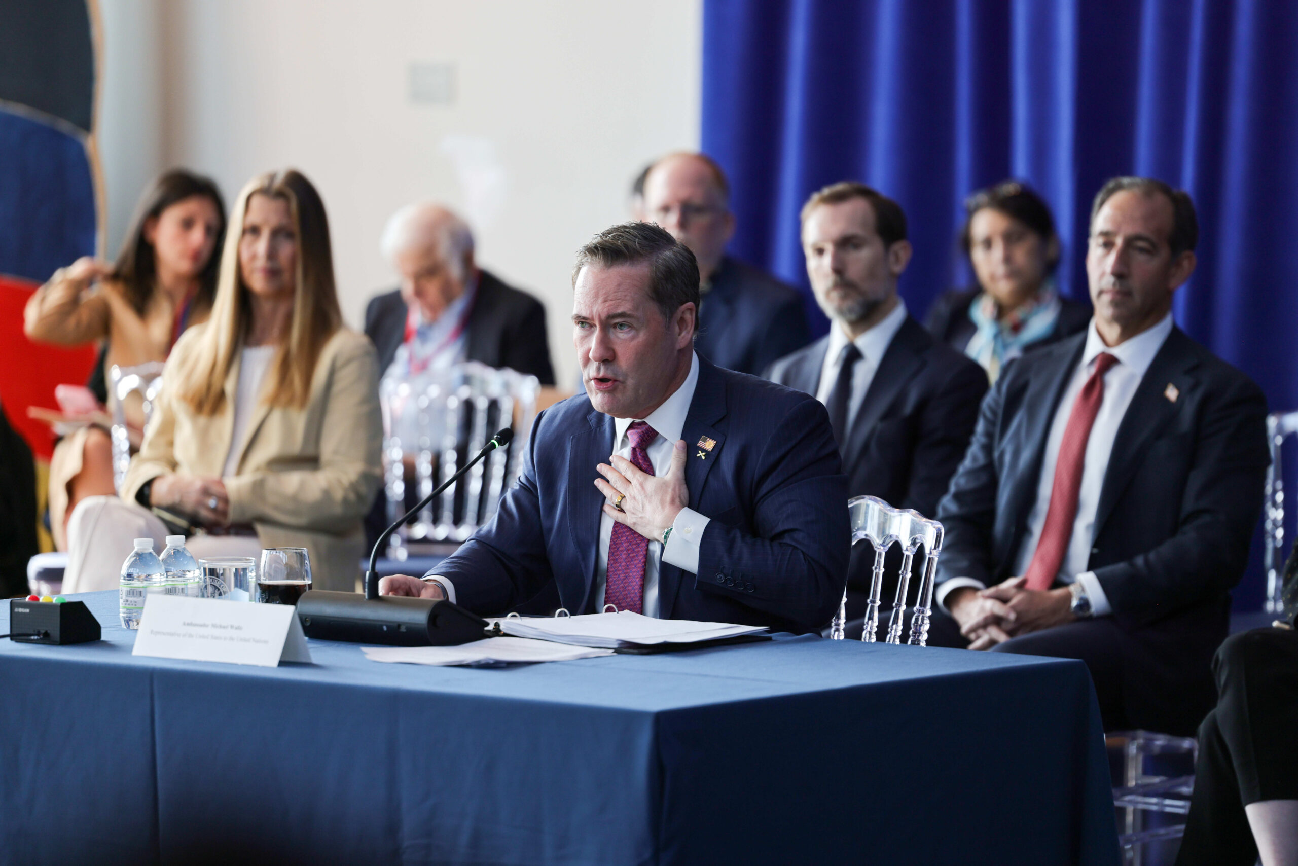 Testimony of Ambassador Mike Waltz, U.S. Representative to the United Nations, at a Congressional Field Hearing on UN Reform 
