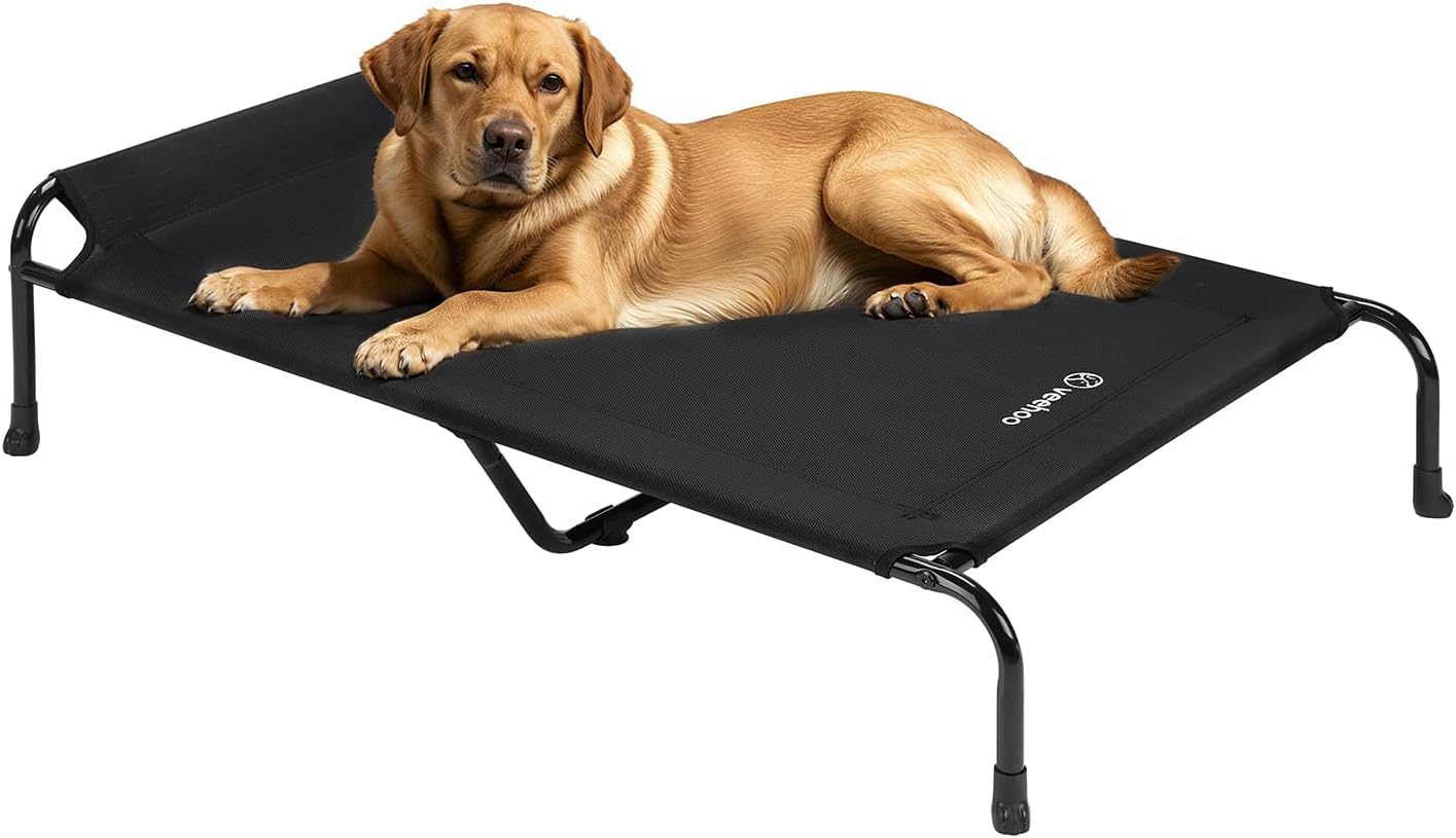 Veehoo Original Elevated Dog Cot Bed – Outdoor, Raised, Cooling, XXL, CWC2417A