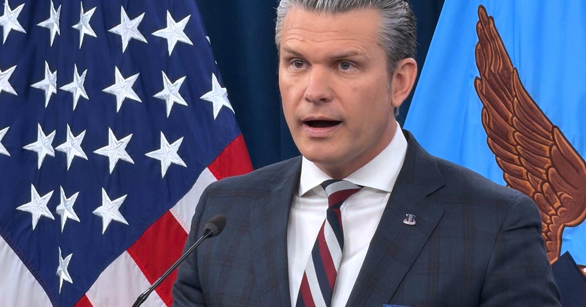 Watch Live: Hegseth, Caine brief on Iran war operations