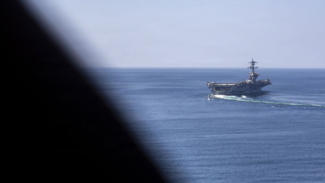 Nimitz-class aircraft carrier USS Abraham Lincoln.