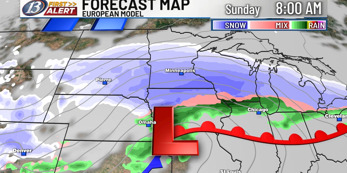 major winter storm targets the Upper Midwest this weekend