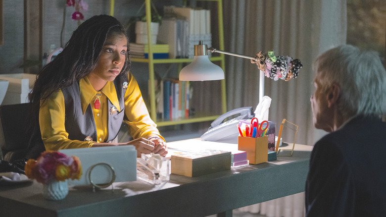 Shrinking's Jessica Williams and Harrison Ford