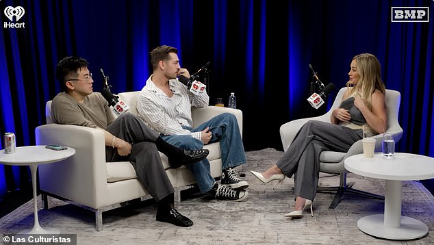 Duff recalled on Las Culturistas on April 1: 'My husband and my tour manager stopped rehearsals and they were like, "We have a surprise. You got to come outside!" I come outside. We're walking down the street. I see a giant tour bus'