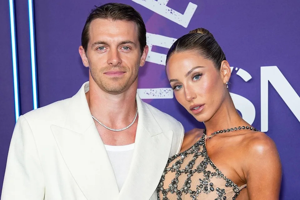 Braxton Berrios and Alix Earle in New York City on Feb. 14, 2025.Credit: Sean Zanni/Patrick McMullan via Getty