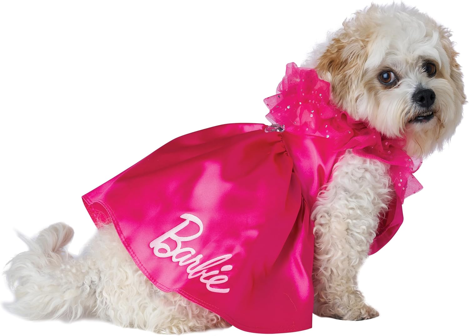 Barbie Superstar Dog Costume, Medium for Small Dogs