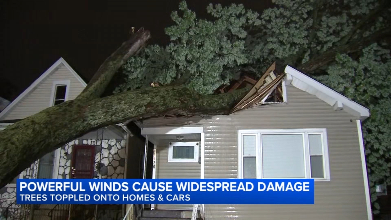 Chicago weather today: Strong storms bring wind damage, cause power outages, O’Hare ground stop and flight delays