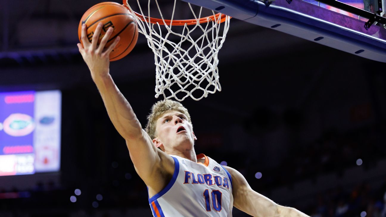 Florida top scorer Thomas Haugh to return, pass on NBA draft