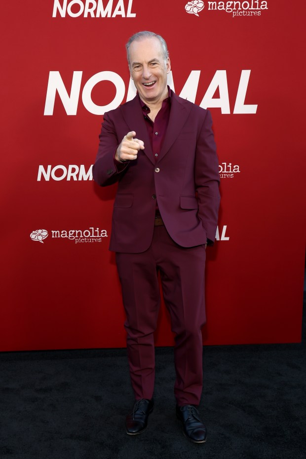 LOS ANGELES, CALIFORNIA - APRIL 15: Bob Odenkirk attends the Los Angeles Premiere of Magnolia Pictures "Normal" at Hollywood American Legion on April 15, 2026 in Los Angeles, California. (Photo by Tommaso Boddi/Getty Images)