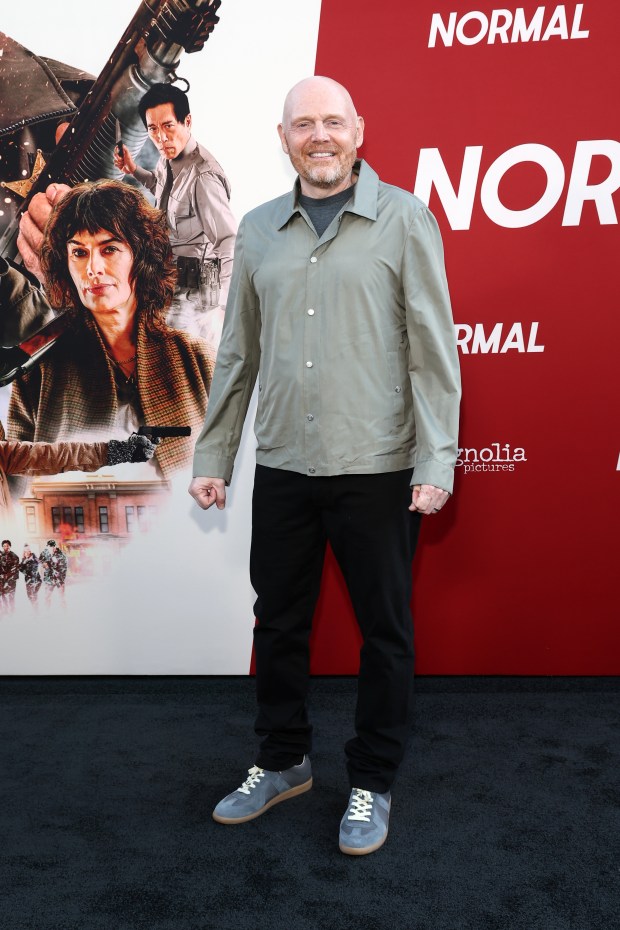 LOS ANGELES, CALIFORNIA - APRIL 15: Bill Burr attends the Los Angeles premiere of Magnolia Pictures "Normal" at Hollywood American Legion on April 15, 2026 in Los Angeles, California. (Photo by Tommaso Boddi/Getty Images)