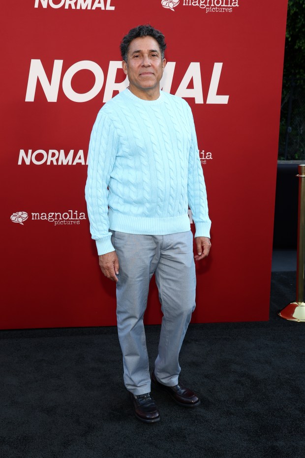 LOS ANGELES, CALIFORNIA - APRIL 15: Oscar Nuñezattends the Los Angeles premiere of Magnolia Pictures "Normal" at Hollywood American Legion on April 15, 2026 in Los Angeles, California. (Photo by Tommaso Boddi/Getty Images)