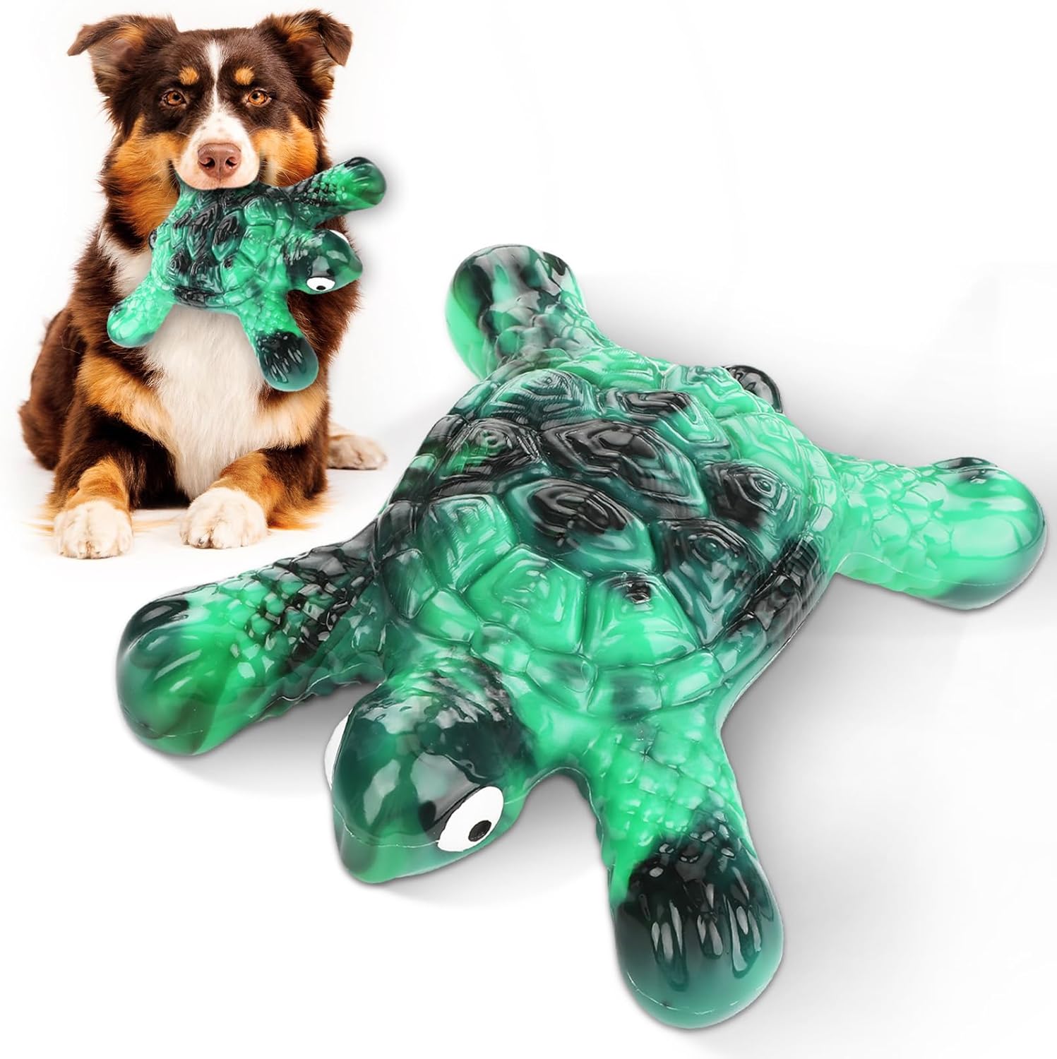 Letsmeet Heavy Duty Nylon Dog Bone Chew Toys – Real Bacon Flavor, Long-Lasting for Aggressive Chewers & Large Breeds