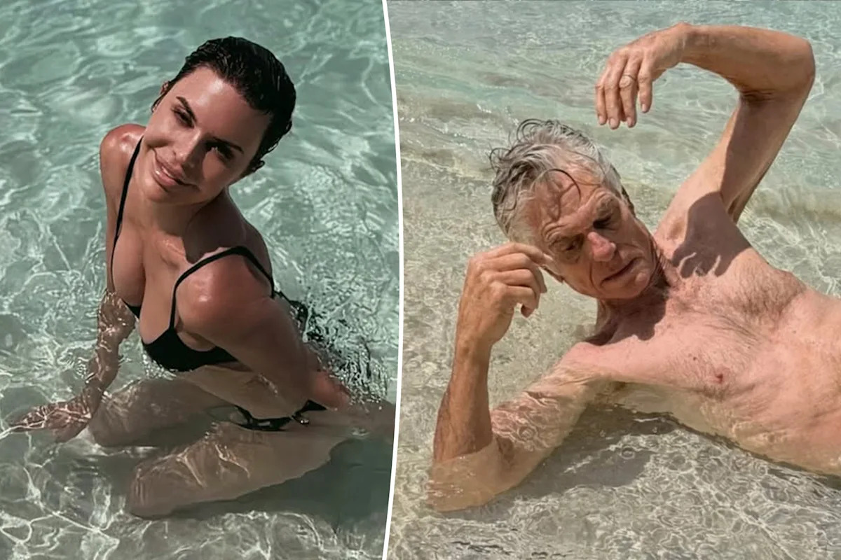 Lisa Rinna and Harry Hamlin spoof Kylie Jenner and Timothée Chalamet’s viral beach snaps