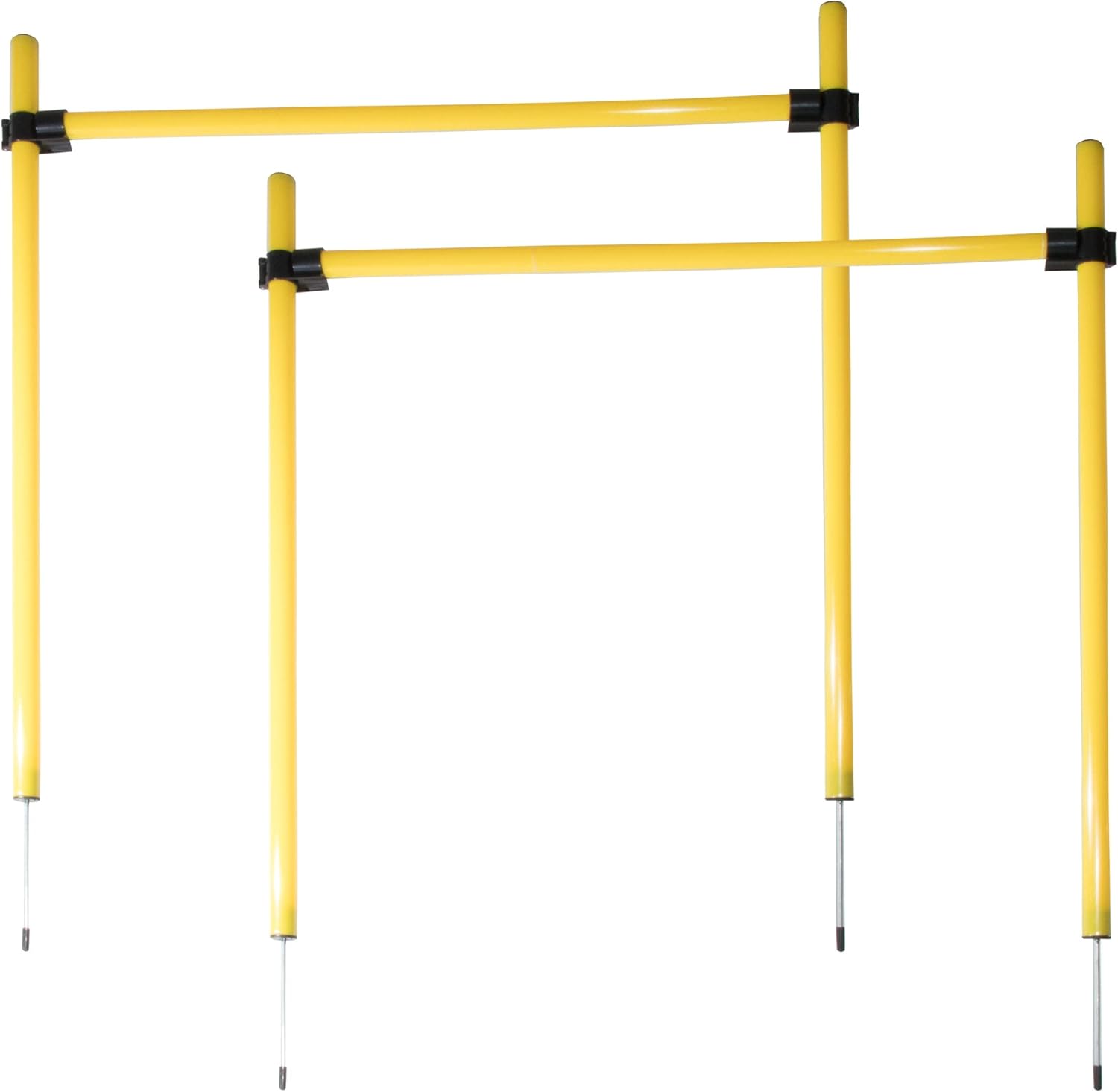 Pet Life ® ‘Jumping Hurdle’ Collapsible Travel Dog Agility Trainer or Pet Fitness Performance Exercise Training Kit