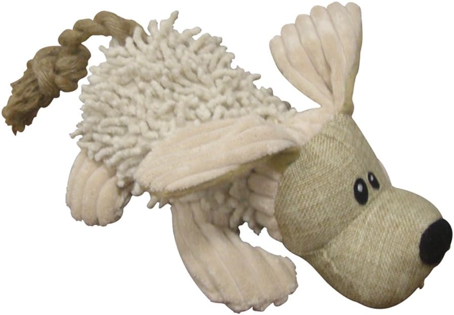 Pet Lou 00985 Naturally Twisted Dog Chew Toy, 6-Inch Dog
