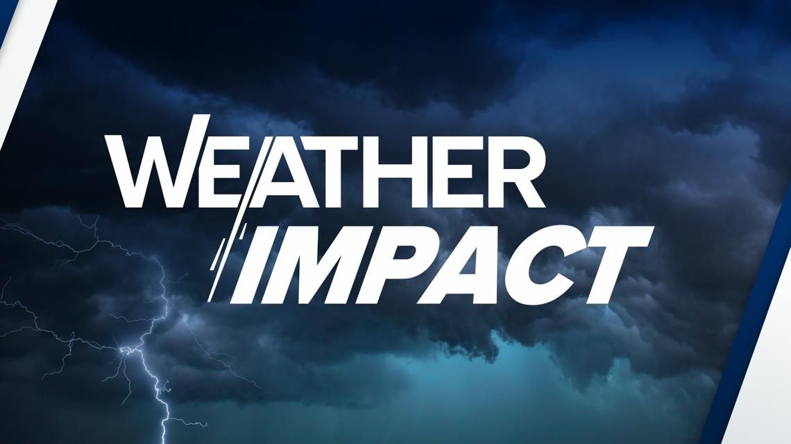 Severe storms blowing through central Indiana | Weather Impact Alert updates