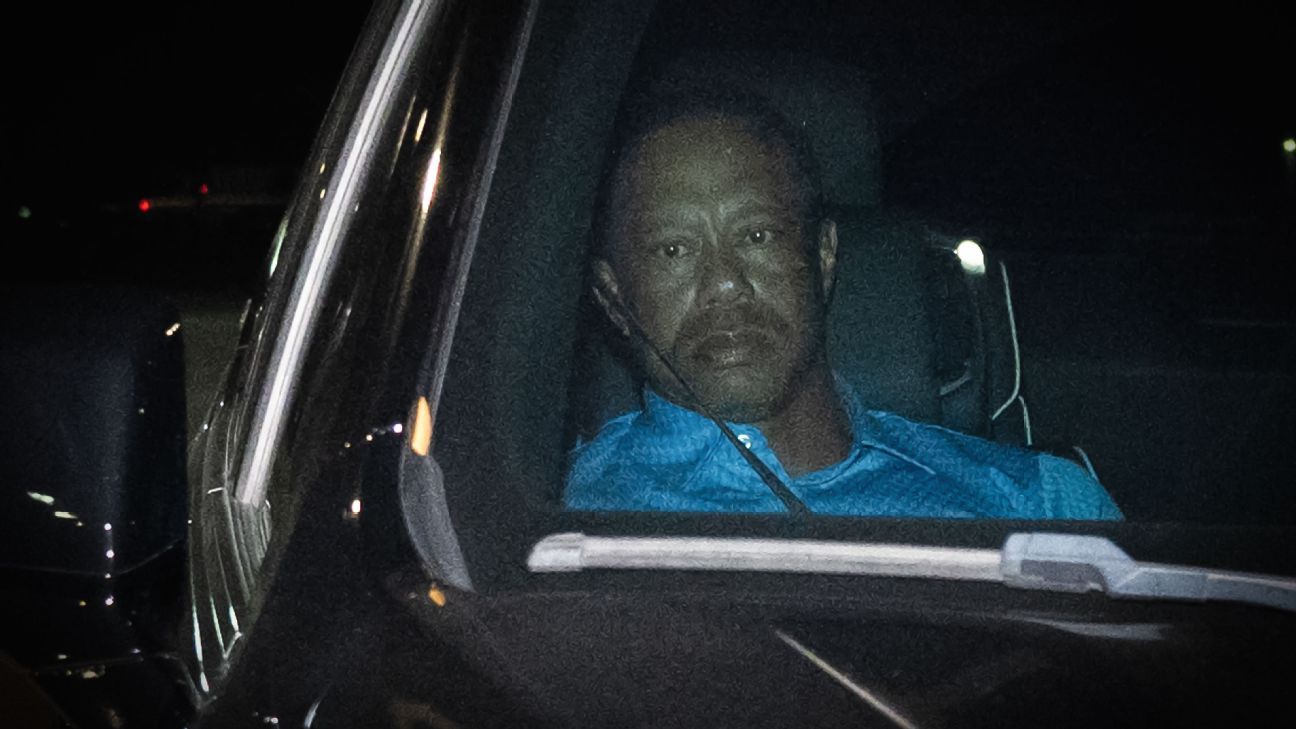 Tiger Woods said he was ‘talking to president,’ footage says