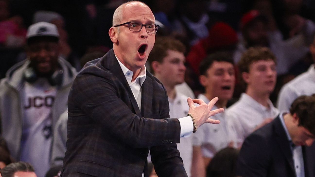 UConn coach Dan Hurley won’t shy away from sideline behavior