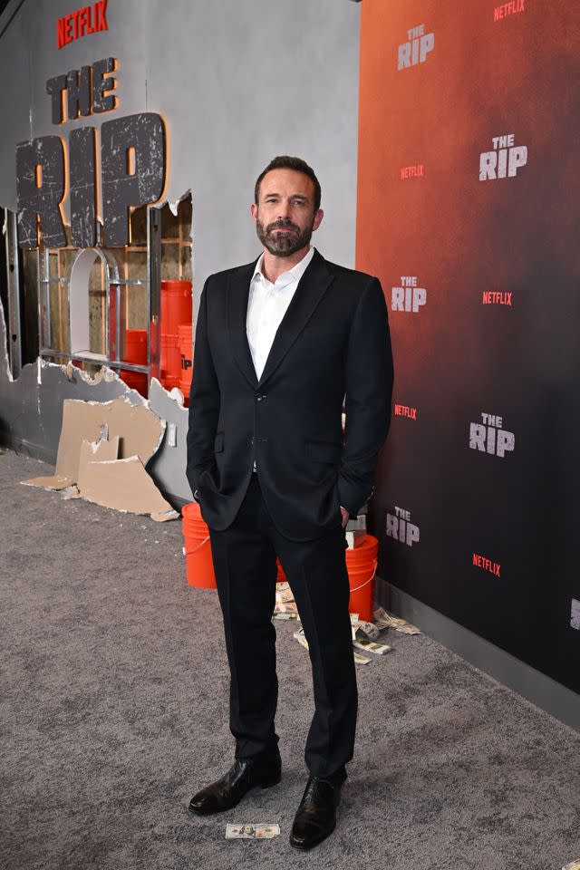 Ben Affleck attends The Rip World Premiere at Alice Tully Hall on January 13, 2026 in New York CityCredit: Getty Images