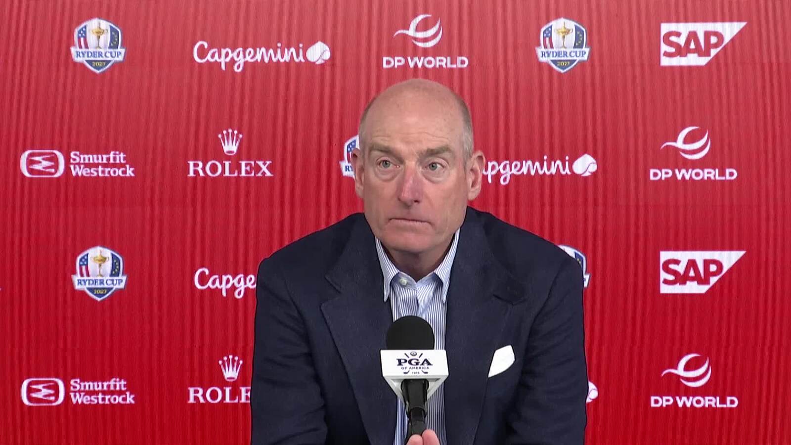 Jim Furyk on picking 'the toughest, the grittiest' players for 2027 Ryder Cup