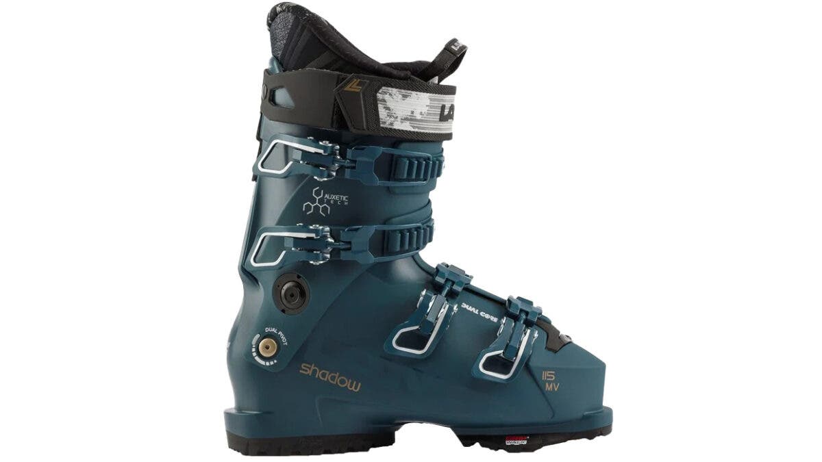 2025 Lange Shadow MV 115 women's ski boot on white background