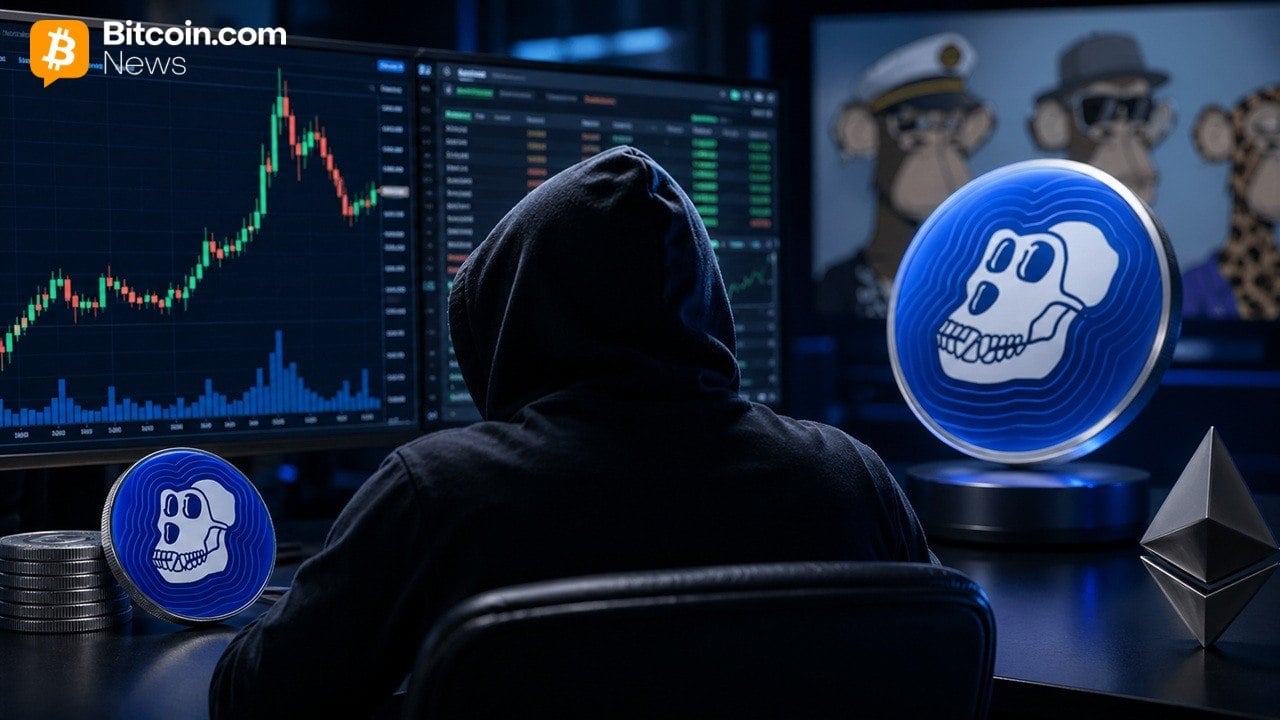 Apecoin Insider Turns 4K Into .45M in One Day With 14x Trade on Both Sides of 80% Surge
