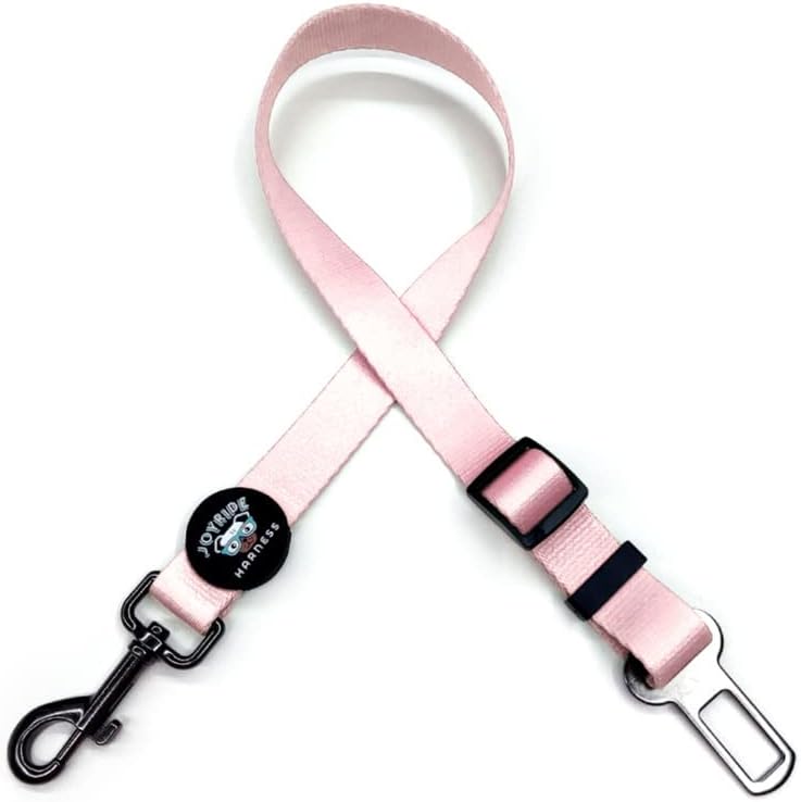Joyride Harness Dog Safety Seat Belt – 23.5 x 1 in, Adjustable Car Safety Buckle, Thick Heavy Duty Nylon, Secure and Convenient Vehicle Latch, Variety of Colors Available