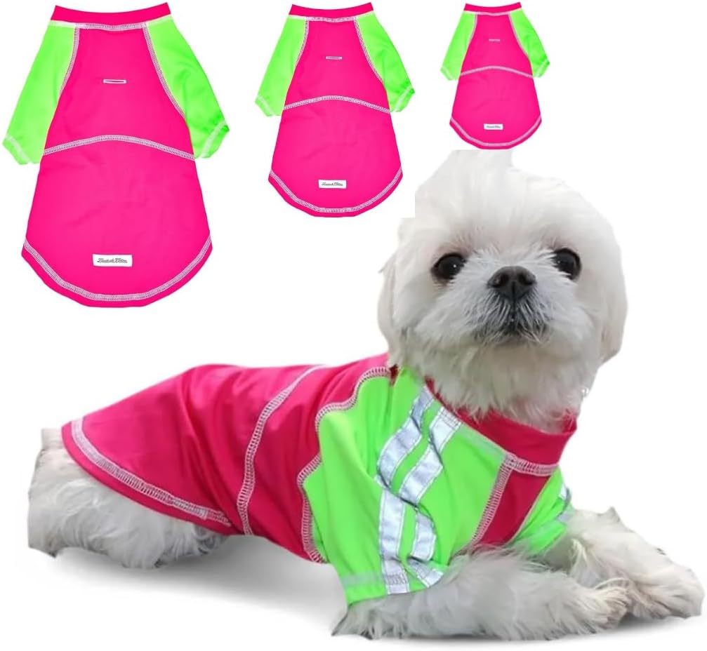 Louie de Coton® Cooling Sun Shirt with UPF50+ Sun Protection | Dog Clothes for Small Dogs | Dog Cooling Vest, Dog Shirts for Small Dogs with Sun Protection Made in USA Edition