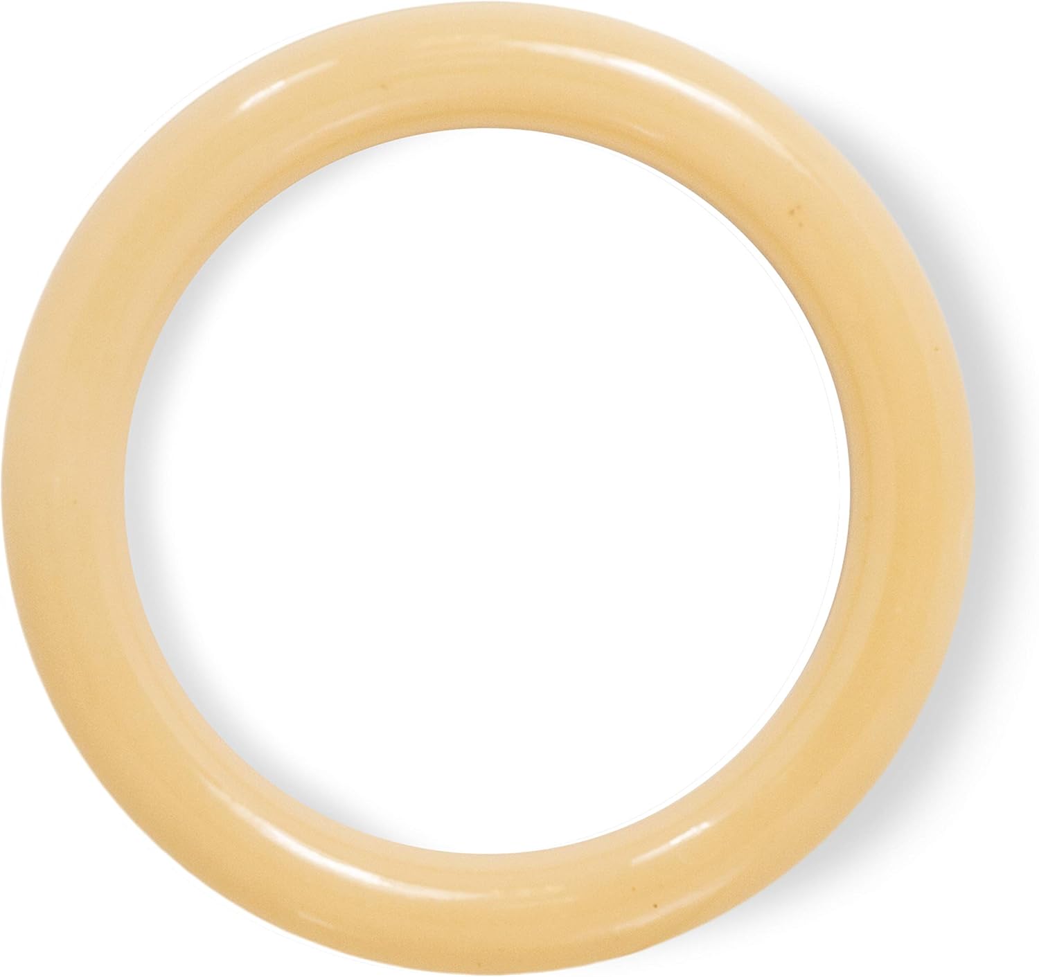 Nylabone Ring Bone Power Chew Toy for Dogs, Dog Toys for Aggressive Chewers, Original Flavor, Large – Up to 50 lbs, 1 Count