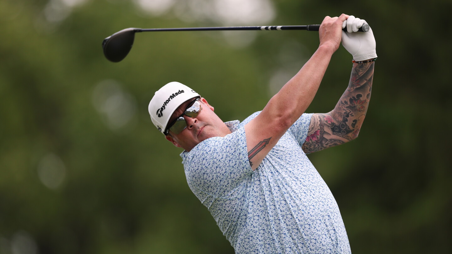 Tied for most birdies so far at Aronimink? A 41-year-old, tattooed PGA pro from Ohio