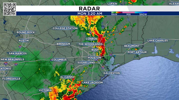 Tracking flood advisory Sunday night